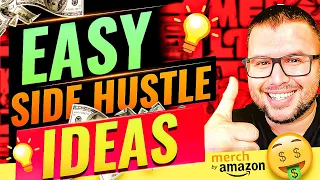 Зарабатывайте в Интернете с помощью Merch от Amazon Идеи Easy Side Hustle для начинающих 2022