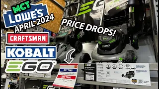 Sales and PRICE DROPS +FREE TOOLS AT LOWE'S!!