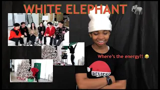 WHITE ELEPHANT WITH BEST FRIENDS |DIXIE D'AMELIO| REACTION