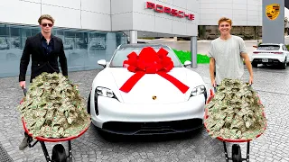 Buying My DREAM Car In $1 Bills!