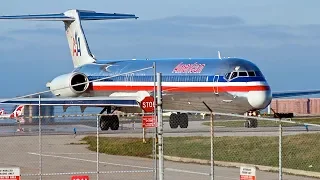 American Airlines McDonnell-Douglas MD-83 Departure from Toronto Runway 06L | N965TW