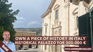 Step Inside a Stunning 18th Century Palazzo for Sale in Italy's Enchanting Abruzzo