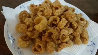 How to make Crispy Pork Skin crackers