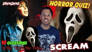 10 QUESTIONS: So You Think You Know SCREAM (1996)