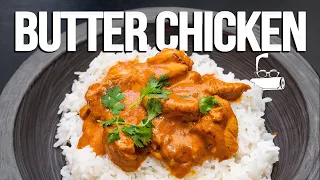 MY FIRST TIME MAKING INDIAN FOOD AT HOME...OMG! (BUTTER CHICKEN HEAVEN 🧈🐔) | SAM THE COOKING GUY