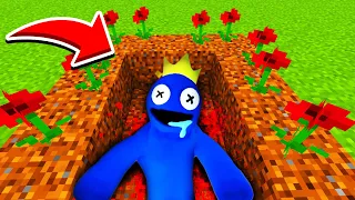 What Happnned To RAINBOW FRIENDS BLUE In MINECRAFT?(Ps5/XboxSeriesS/PS4/XboxOne/PE/MCPE)