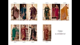 Belliza Designer Studio Kashmiriyat Pure Pashmina with Exclusive Designer Kaani Prints Suit