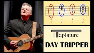 Tommy Emmanuel's Day Tripper Made Easy! Guitar Lesson.