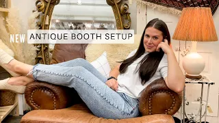 NEW Antique Booth Display + Before & After Setup of My Vintage Shop