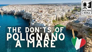 The Italian Beach Town Better than The Amalfi Coast - Polignano a Mare, Italy