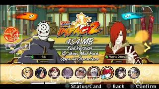 NARUTO SHIPPUDEN Ultimate Ninja IMPACT 2 PPSSPP Android Offline Mod Naruto Impact | Gameplay