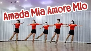 Amada Mia Amore Mio Line Dance (Beginner)/Sascha Wolf (DE)-January 2023