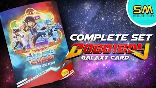 COMPLETE BOBOIBOY GALAXY CARD SET WITH TRADING CARD ALBUM