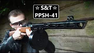 S&T PPSH-41 Sovjet Union submachinegun replica!!!!