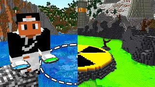 EU CRIEI A ZONA MAIS PERIGOSA DO MINECRAFT