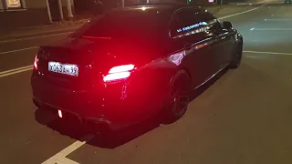 Mercedes E63S, Brabus 700 | Crazy Exhaust Sound