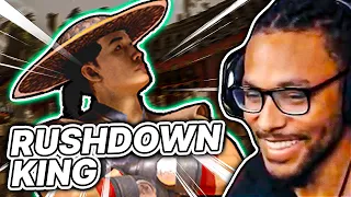 Kung Lao is the RUSHDOWN KING in Mortal Kombat 1!