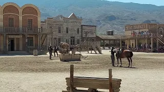 Gunfight at Mini Hollywood Almeria Spain