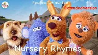 Monty & Co | Row Row Row Your Boat | Singalong | Learn with Monty & Co | Nursery Rhymes  | ABCs 123s