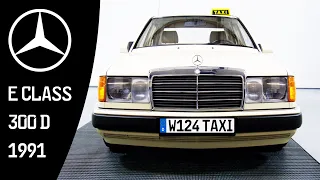 W124 Taxi how it looks? Mercedes-Benz 300D with taxi options from factory. #w124 #mercedesw124