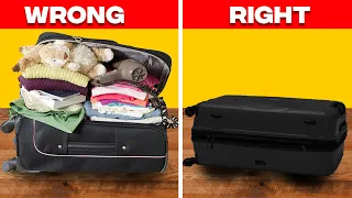 Top 10 best Packing Hacks and Tips for USA Trip..! Travel Packing hacks