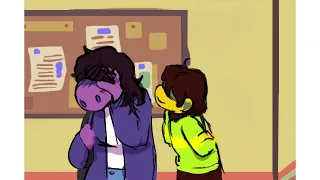 Susie and Kris or maybe not... - Deltarune Comic Dub