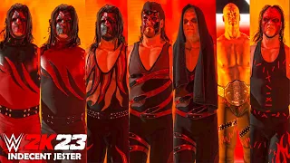 WWE 2K23 - Evolution of Kane From 1997 to 2020 w/ Theme Songs! - WWE 2K23 Mods