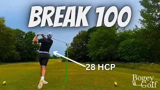 What 28 Handicap Looks Like - BREAK 100 Course Vlog