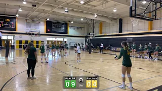 Placer Girls Varsity VB v Rio Linda