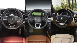 Audi A4 VS BMW 3 Series VS Mercedes-Benz C Class - INTERIOR