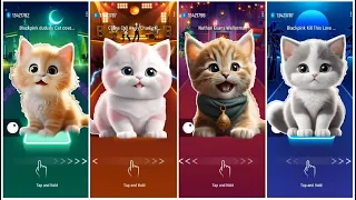 Cute Cats Dance Battle 🎶 Blackpink Cat Song 🎶 Which One You Like The Most ?