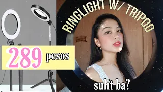 CHEAPEST RINGLIGHT w/ TRIPOD FROM SHOPEE | It's PH 🦋