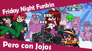 Friday Night Funkin -Pero con Jojos-