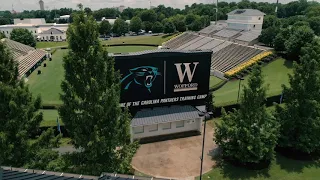 Carolina Panthers Training Camp Drone Shots