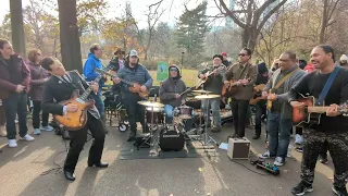 Rock and Roll Music- John Lennon's 43rd Memorial at Strawberry Fields, NYC. 12/08/23