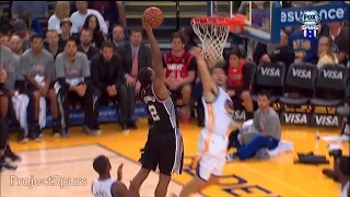 Kawhi Leonard Full Highlights Spurs at Warriors 2014.11.11 - 19 Pts, 6 Reb - Project Spurs