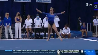 Pauline Tratz Floor Comeback UCLA vs Washington 2022 9.925