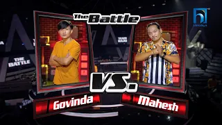 Govinda Limbu Vs Mahesh Kumar Sunuwar"Failiyo Maya..." The Battle | The Voice of Nepal Season 4