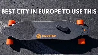 BEST CITY TO USE A BOOSTED BOARD IN EUROPE (BARCELONA)
