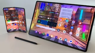 How to Use Samsung Galaxy Z Fold 5 in Tab S9 Ultra - Perfect Companions