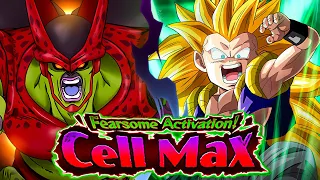 SUPER EZA TEQ SSJ3 GOTENKS VS. CELL MAX STAGE 2 SUPER BOSS BATTLE! (DBZ: Dokkan Battle)