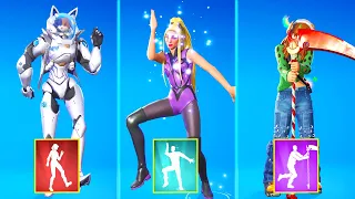 Top 50 Legendary Dance Music in Fortnite! (Katt, Rain Check, Lady Gaga, Evil Plan)