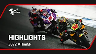 MotoGP™ Race Highlights 🏍️💨 | 2022 #ThaiGP 🇹🇭