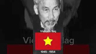 Evolution of Vietnam flag