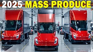 It Happened! Elon Musk Revealed BIG Upgrade 2025 Tesla Semi: Production, Price and 3 Hidden Specs!