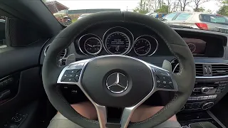 How to Activate Launch Control in Mercedes CW204 C63 AMG ( 2011 - 2014 )