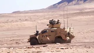 CAAT 2 Marines rehearse tow battle drills in Tabuk, KSA