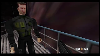 GoldenEye 007 Caverns Speedrun (Agent) [1:05] [Emulator]