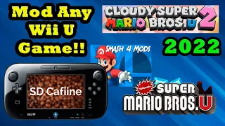 How to Mod any Wii U Game EASY [Sept 2022] (SD Cafiine Tutorial)