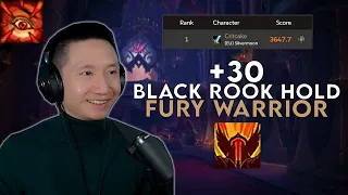 Black Rook Hold +30 | Fury Warrior | Dragonflight Season 3